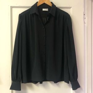 Gorgeous CO Collection Black Button-down